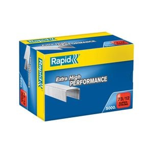 Rapid 12mm 73 Series Strong Staples - 5000 Pack