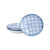 Nicola Spring Patterned Dipping Dishes - Small Bowls for Rice, Soy Sauce & Olive Oil, 10cm - Set of 3