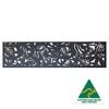 Matrix 2400 x 600mm Charcoal Rainforest Fence Extension