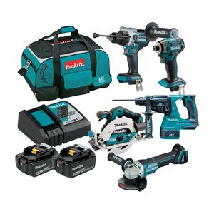 Makita 18V Brushless 5 Piece Combo Kit DLX5101TX1
