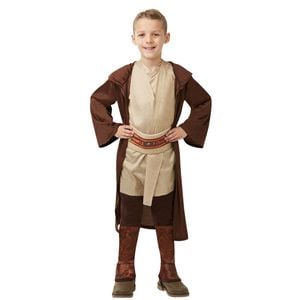 Star Wars Jedi Classic Hood Robe Boys/Kids Dress Up Party Costume Outfit Size S