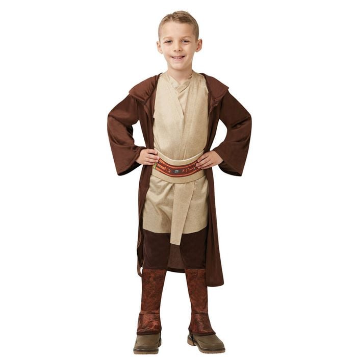 Star Wars Jedi Classic Hood Robe Boys/Kids Dress Up Party Costume Outfit Size S