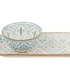 Aleah Ceramic 2-Piece Serve Set 36x11x5cm
