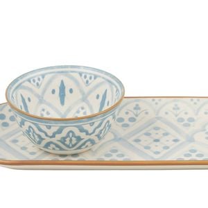 Aleah Ceramic 2-Piece Serve Set 36x11x5cm
