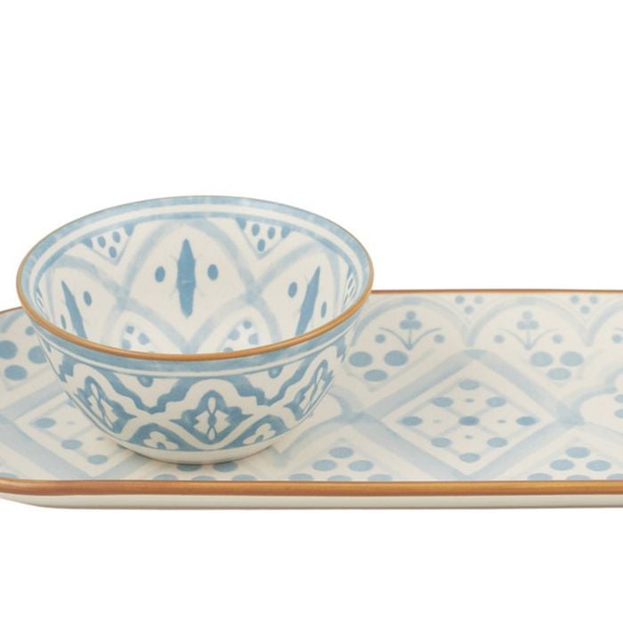 Aleah Ceramic 2-Piece Serve Set 36x11x5cm