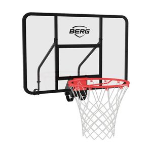 Berg Playbase Steel/Plastic Outdoor Sturdy Basetball Hoop 100x89cm Black