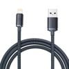 Baseus Crystal Shine Series Fast Charging Data Cable USB to iP 2.4A 2m-Black