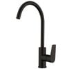 Foreno Vienna Gooseneck Sink Mixer Matte Black