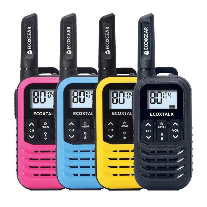 ECOXGEAR EXG50-4PK UHF CB Handheld Radio Quad Colour Pack