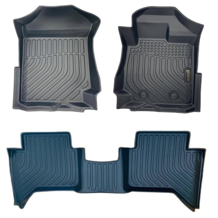 Vehiclab Mazda BT-50 - 2012 - 2020 - UP - 3D/5D All Weather Moulded Car Floor Mats