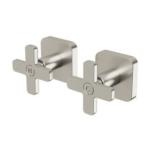 Mondella Brushed Nickel Lead Free Overture Wall Top Assemblies