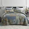 Quilted King/Super King Size Cotton Coverlet Bedspread Set Bushlands