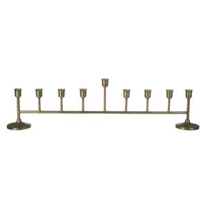 Amalfi Ford Candleholder Brass 9x72x18cm