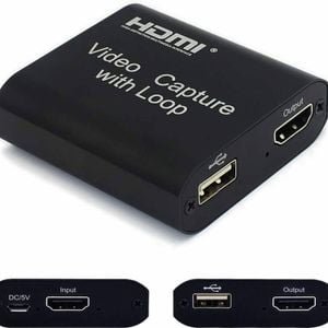 4k Hdmi Video Capture Card Hdmi To Usb 2.0 Video Capture With Loop Out