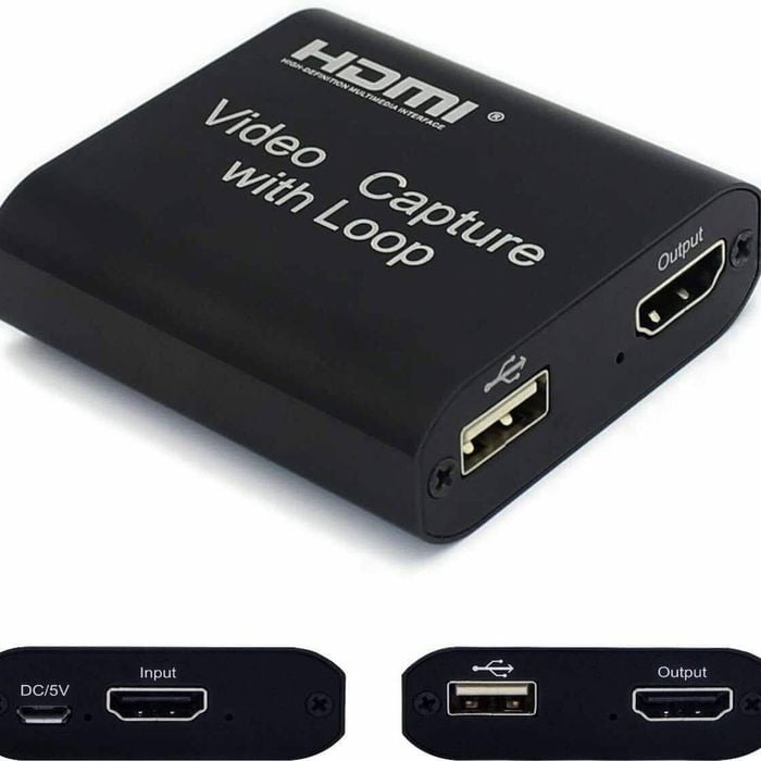 4k Hdmi Video Capture Card Hdmi To Usb 2.0 Video Capture With Loop Out
