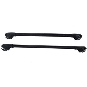 BLACK Lockable Adjustment Roof Racks Cross Bars Fit For Subaru Forester 08-On 260KG