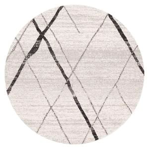 The Rug Connection Jaya 452 Silver 150x150cm - Small Round Pet Friendly Indoor Rug