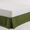 Vintage Design Homewares Queen Olive Olive French Linen Valance
