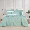 Bianca Cressida Cotton/polyester Sage Bedding Coverlet Set - Queen/king