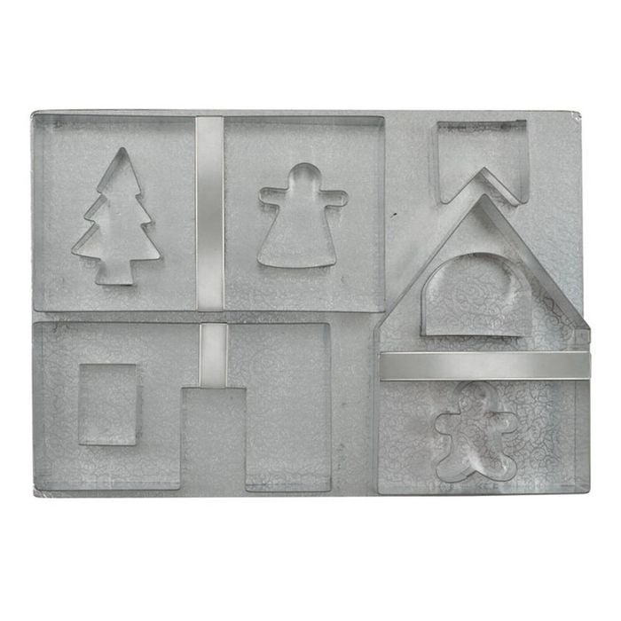Avanti Gingerbread House 10 Piece Set Includes Base Board | 2 X 10pc Sets