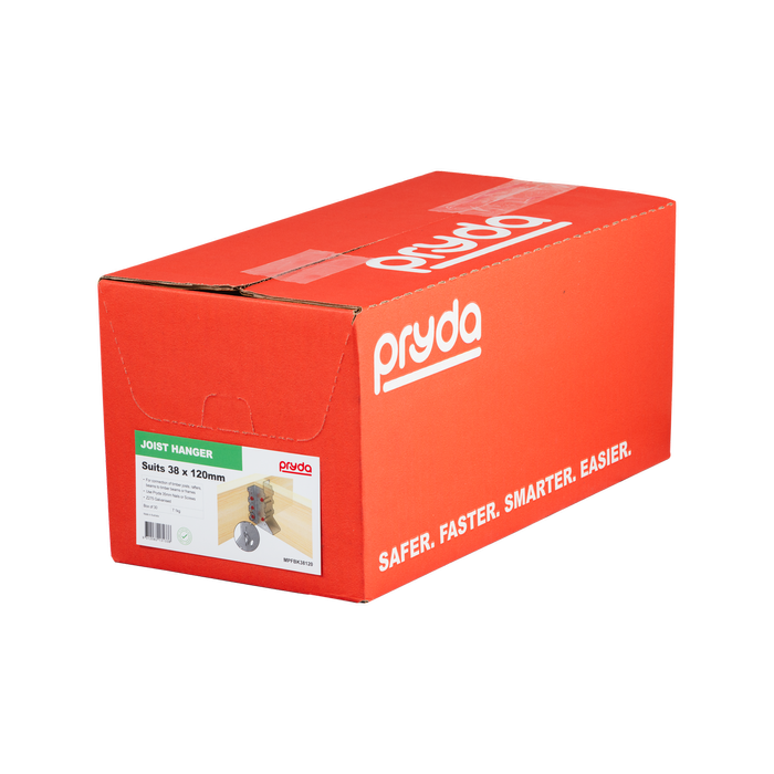 Pryda Joist Hanger - To Suit 38 x 120mm - 30 Pack