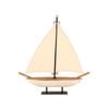 Maine & Crawford Henderix 47x43cm Wood Boat Model - White