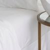 Bedding Co. Fitted Sheet 1200TC Egyptian Cotton White Queen