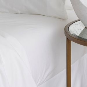 Bedding Co. Fitted Sheet 1200TC Egyptian Cotton White Queen