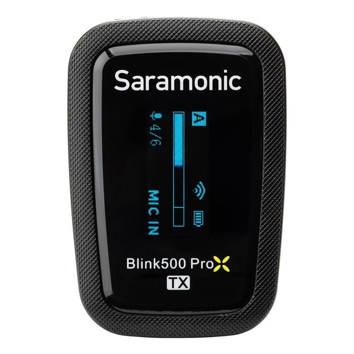Saramonic Blink 500 ProX TX Transmitter with Built-In Mic and Lavalier Mic (2.4 GHz)