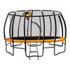 Kahuna Trampoline 16 ft with Basketball Set - Orange