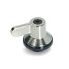 Oven Stove Cooktop Control Knob - Stainless Steel 694971388, suits Smeg