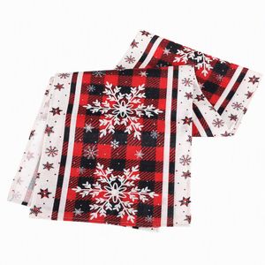Jingle Jollys Christmas Table Runner 190x32CM Snowflakes
