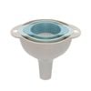 3pc Avanti Funnel Set Dishwasher Safe Nestable Kitchen Tool Multi Colour
