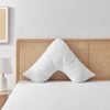 Essn Healthguard Allergy Sensitive Soft Cotton Cover Top V Shape Pillow
