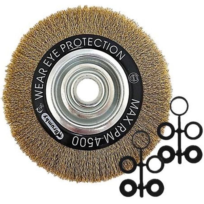 Josco Wire Wheel Brush 200x19mm