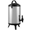 VEVOR Insulated Beverage Dispenser Silver with Spigot Handle Stainless Steel for Restaurant Drink Shop