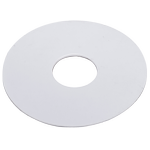 Kinetic 15mm BSP White Flat Self Adhesive Cover Plate