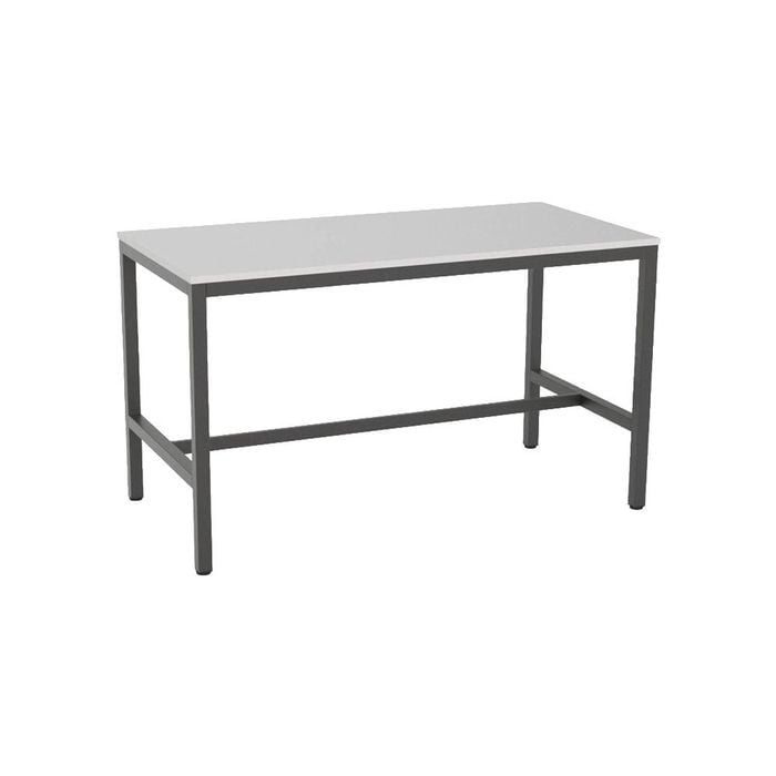 Olg Axis Bar Leaner Black Frame White Top L3200mm X W600mm