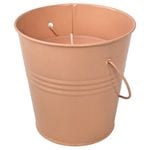Marquee Steel Tin Citronella Candle Peach