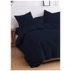 The Lighthouse Washed Cotton Quilt Duvet Cover Bedding Set Queen Bed Navy