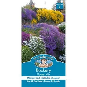 Mr Fothergills Rockery Mix Flower Seed