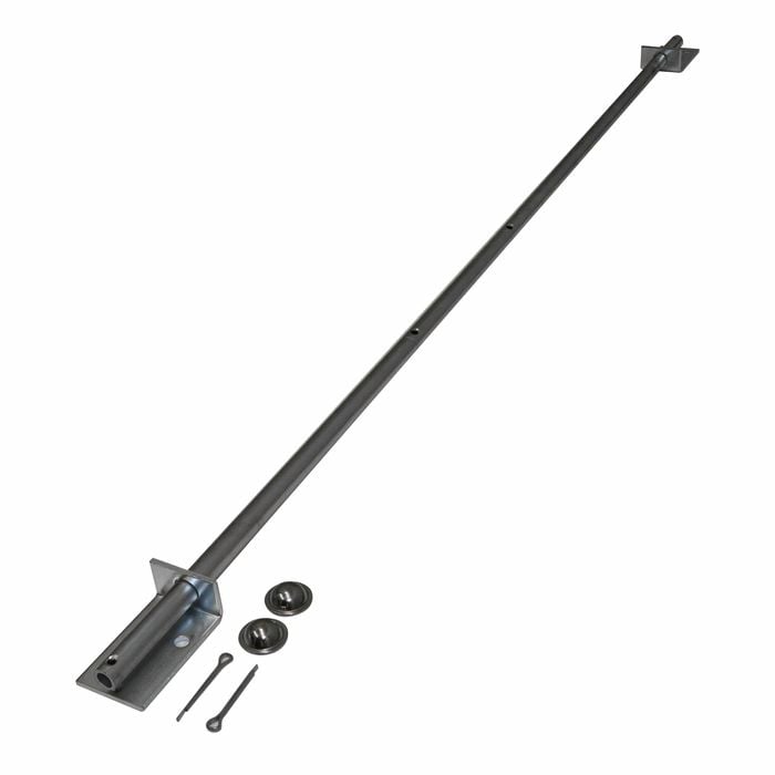 Move It 450 - 900mm 1/2" Adjustable Axle With Caps