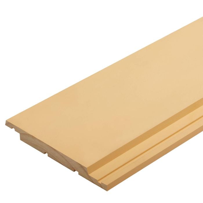 180 x 18mm 6.3m Shiplap Dual Coat Pre-Primed FJ H3.1 Pine