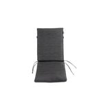 MOJO Weathertex Charcoal Mid Back Outdoor Cushion