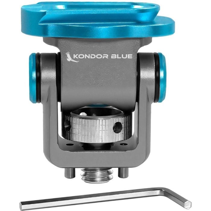 Kondor Blue Pro Monitor Mount With Mini Quick Release Built-in (tilt/pan)