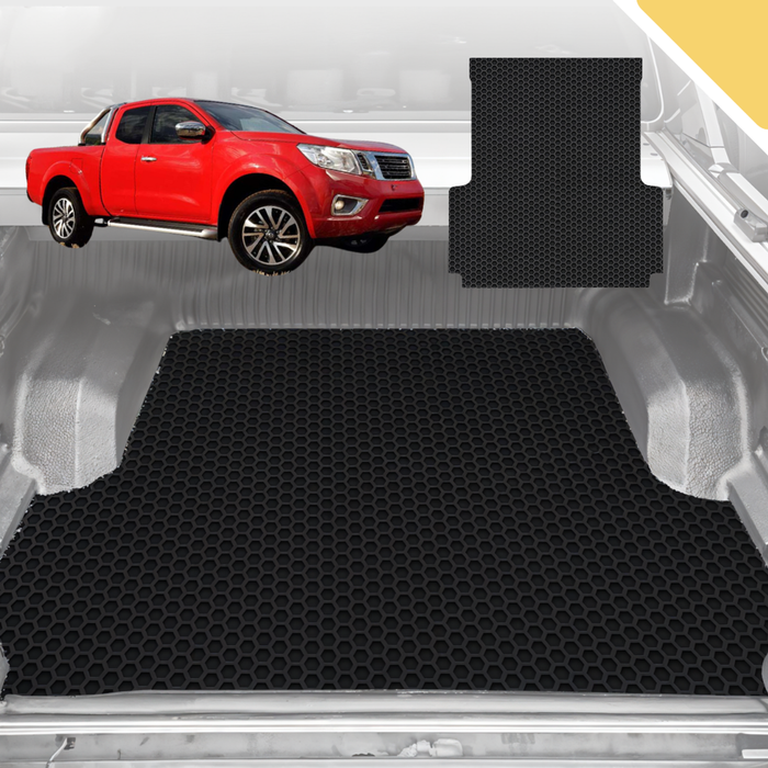 Outback GT 6D Pro Ute Tub Mat for Nissan Navara King Cab (NP300-D23) 2015-Current (With Spray On Liner or No Liner)  ,   - Black