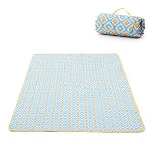 ADIVO Premium Picnic Rug Waterproof Sandproof Camping Beach Blanket 1.5Mx2M-Blue