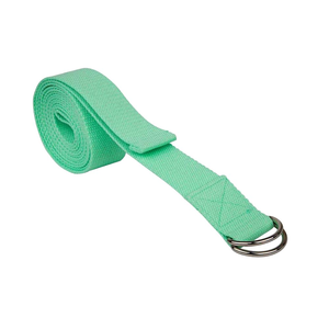 Zenvibes Premium Yoga Strap for Flexibility & Stretching - Light Green
