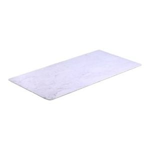 Brateck 800mmx400mm Stylish Desk Pad - White [mp10-1]