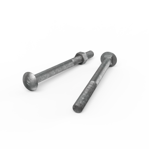 ZENITH M16 x 200mm Hot Dip Galvanised Cup Head Bolts & Nuts - Each